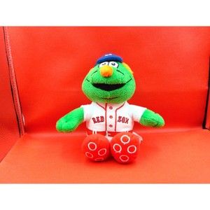Boston Red Sox Wally Green Monster Plush Genuine Merchandise by SC Christmas 9”